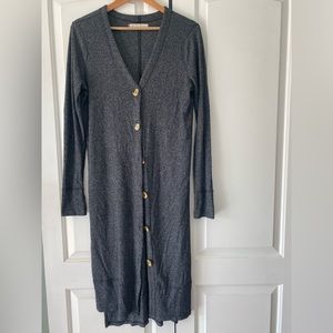 Free People Ribbed Duster Cardigan